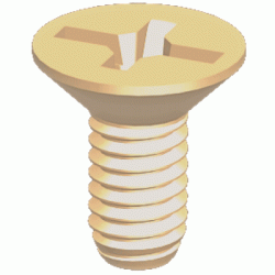 Countersunk  crossed screw [907] (907053500002)