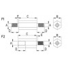 Hexagonal low Voltage insulator [124] (124301500001)