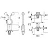 Stand-off twist lock [297] (297470800002)