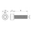 Socket head screw metal DIN 912 [340-m] (340052041553)