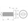 Slotted screw [903] (903051200002)