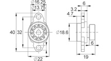 Big rotary damper [078-5]