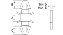 PCB spacer [100-91]