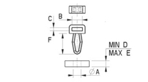 Push-in strap mount [142]