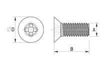 Transparent screw [170-2]