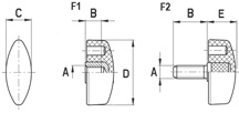 Wing knob [259]